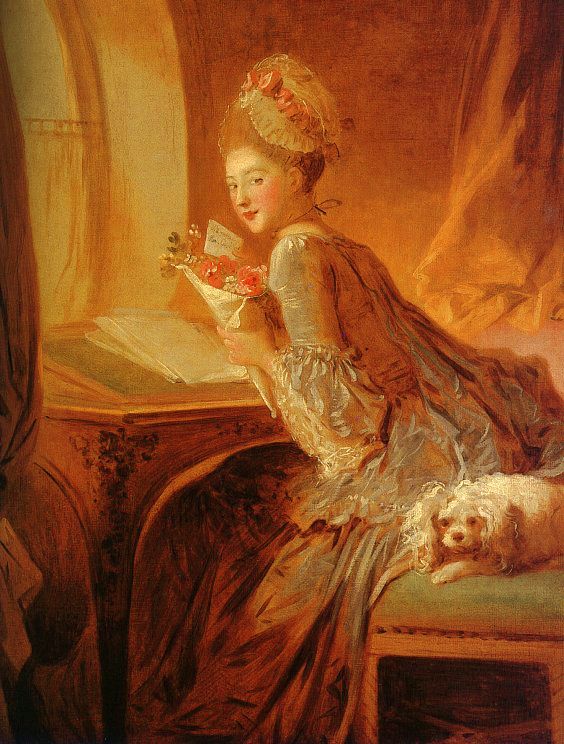 Jean-Honore Fragonard The Love Letter